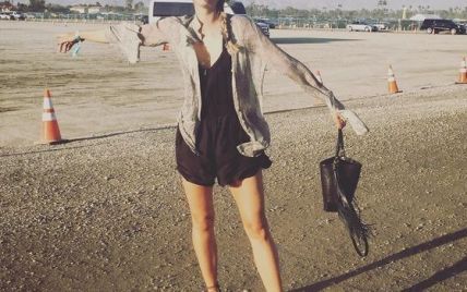 Мария Шарапова веселится на фестивале Coachella