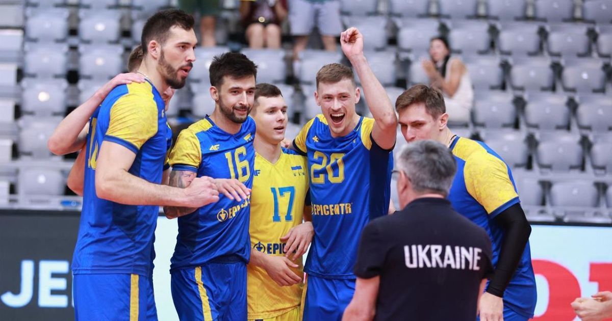 Мужская сборная Украины по волейболу/фото - cev.eu