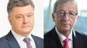 Порошенко і Юнкер телефоном обговорили питання миротворців, макрофінансової допомоги Україні та саміт у Ризі.