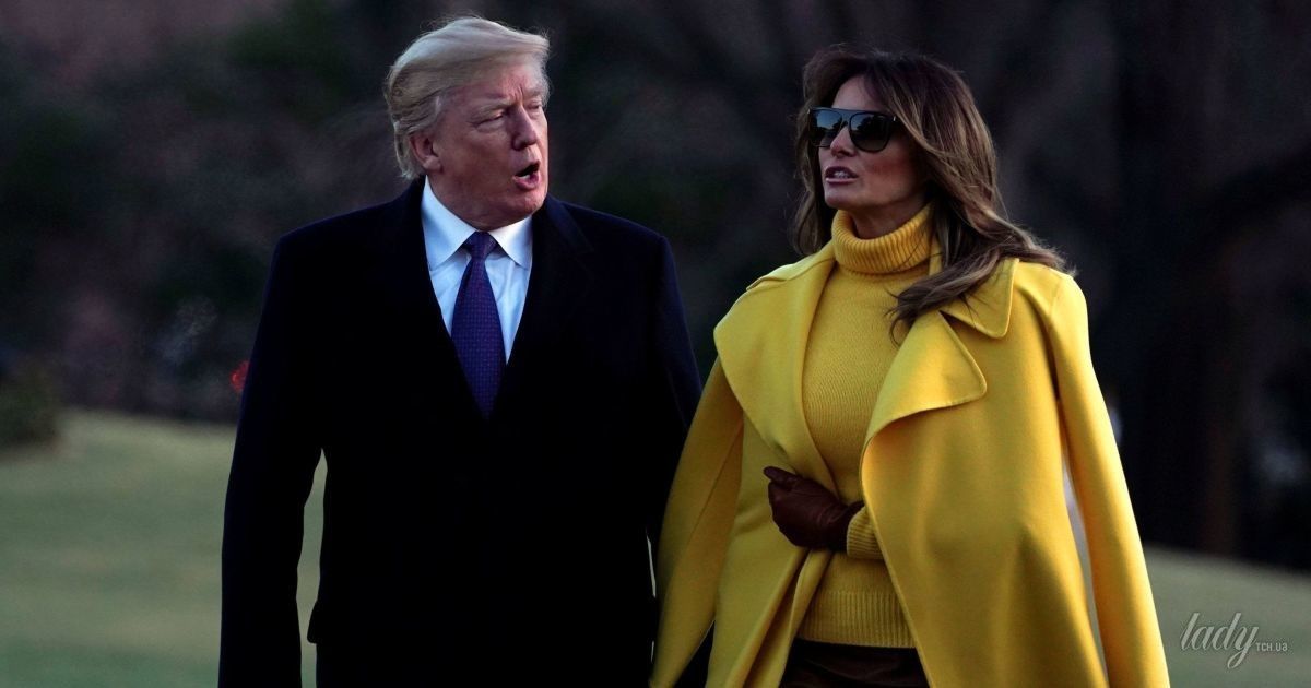 Мелания и Дональд Трамп