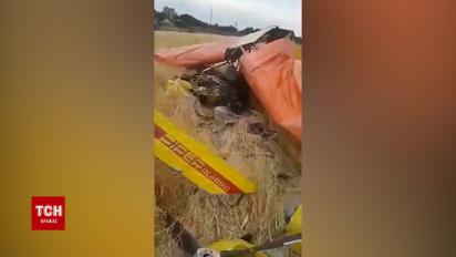 На Полтавщині розбився легкомоторний літак