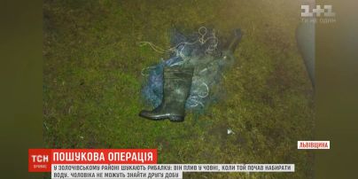 Пропавшего в воде рыбака ищут спасатели Львовской области