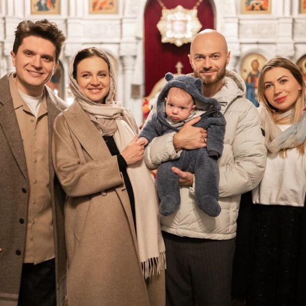 Хрещення сина Анатолія Анатоліча / © instagram.com/yulattt