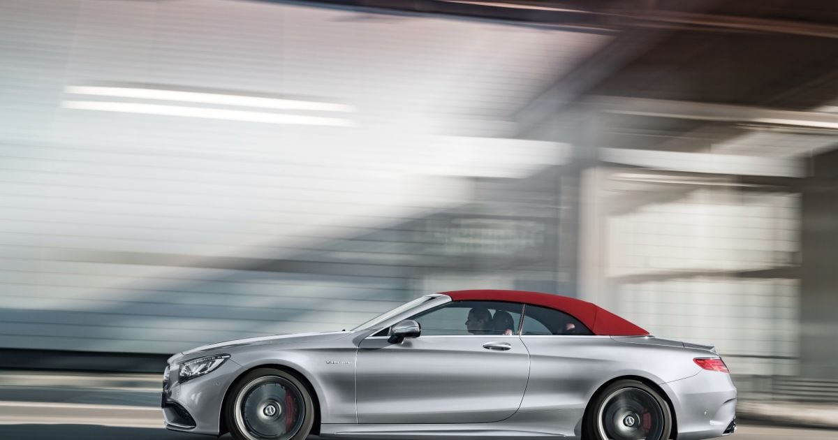 Немцы построили особый кабриолет Mercedes-Benz S63 AMG