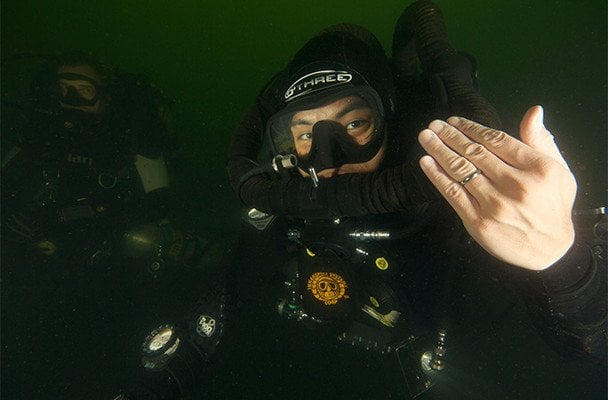 Найглибше підводне весілля / © Guinness World Records