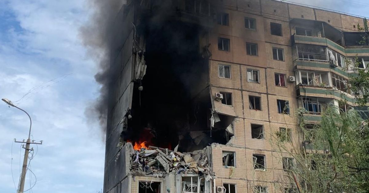 Російська армія зранку 31 липня завдала ракетного удару по Кривому Рогу на Дніпропетровщині