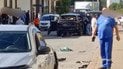 Фото з місця вибуху авто з російським підполковником у Санкт-Петербурзі