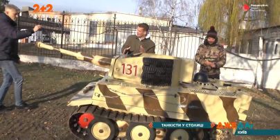 Детская мечта переросла во вполне реальное воплощение в виде двух танков