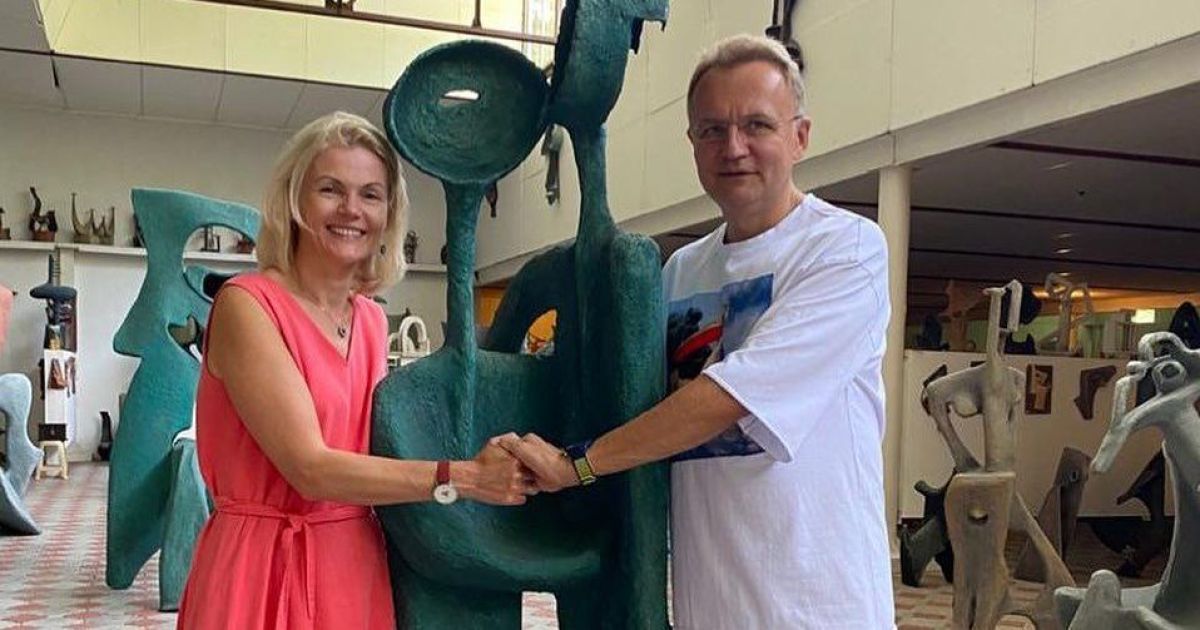 Андрій Садовий із дружиною