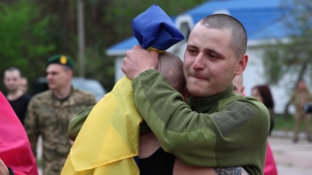 Обмін полоненими 6 травня / © Координаційний штаб з питань поводження з військовополоненими