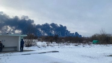 атака на нафтобазу у Кстово_1 / © із соцмереж