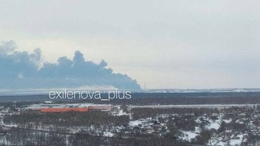 атака на нафтобазу у Кстово_7 / © із соцмереж