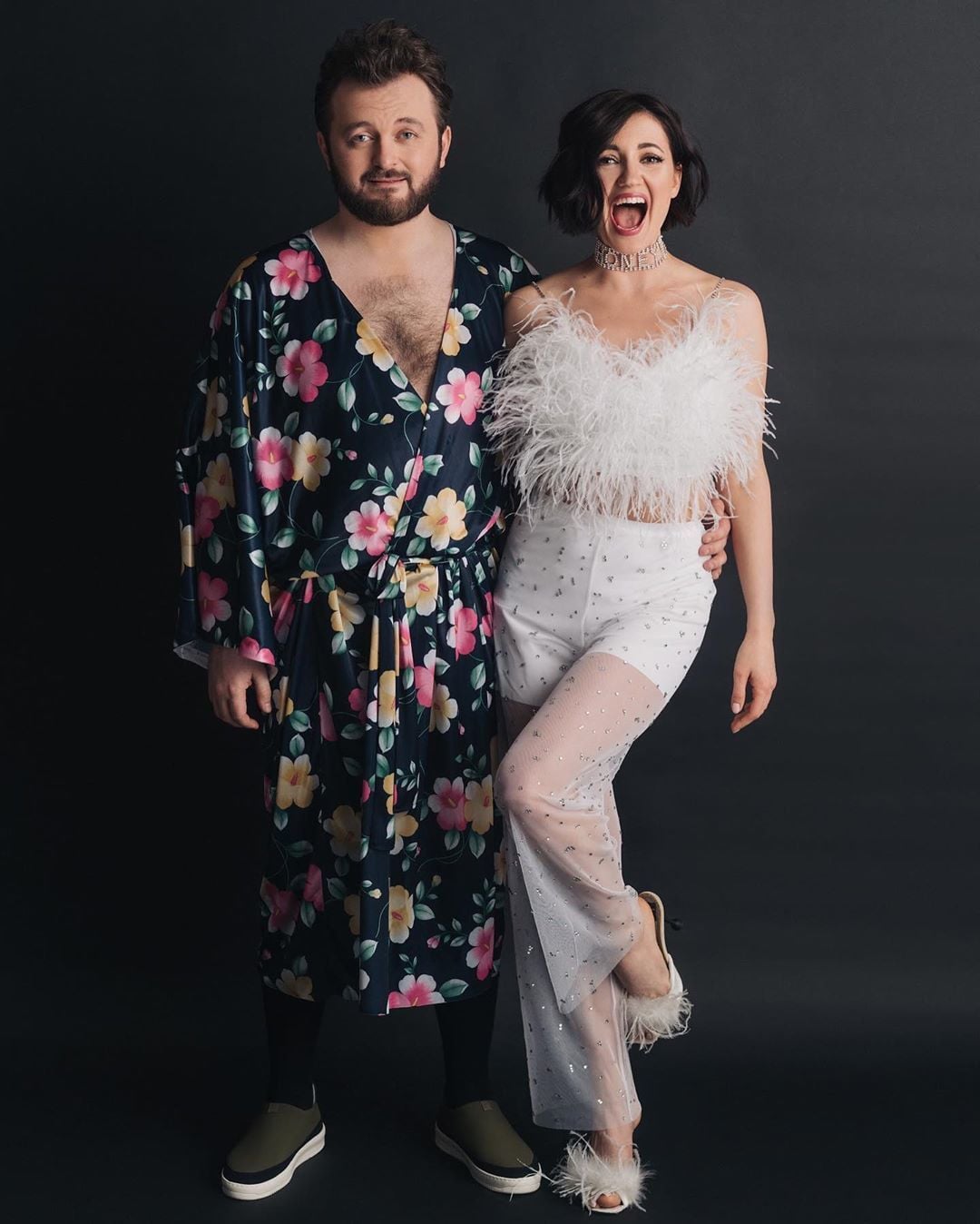 Оля Цибульская и Дзидзьо / © viva.ua