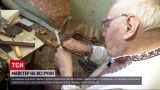 Новини України: пенсіонер із Боярки став інтернет-зіркою завдяки дерев'яним годівничкам