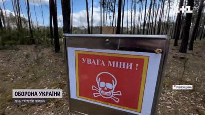 Леса в Ровенской области заминированы на случай нашествия врага из Беларуси