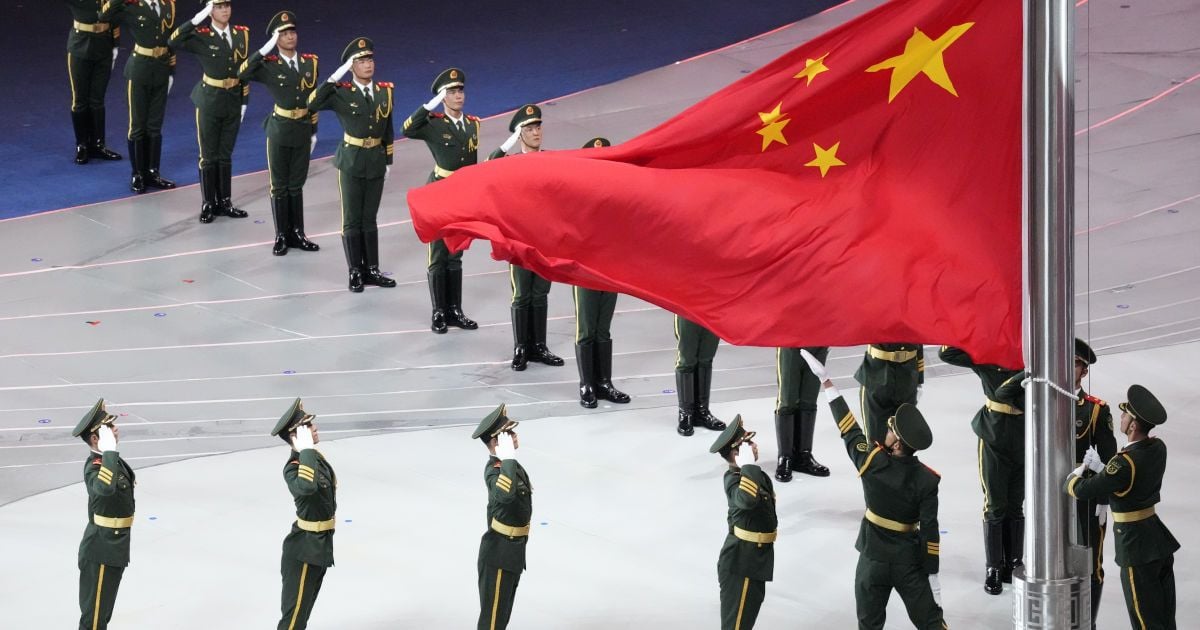 Флаг Китая.