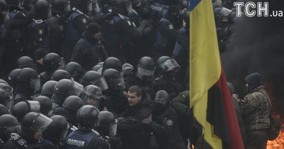 Мітинг під ВР_1 / © Reuters