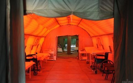 В "красной" Херсонской области открывают мобильный госпиталь для больных COVID