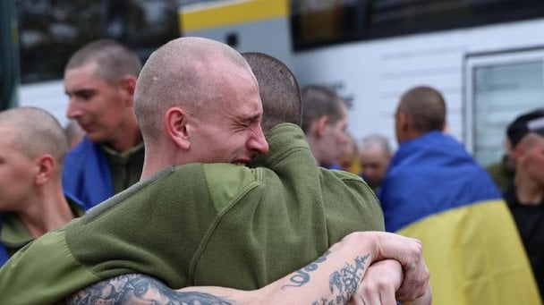 Обмін полоненими 6 травня / © Координаційний штаб з питань поводження з військовополоненими