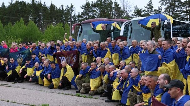 Обмін полоненими 6 травня / © Координаційний штаб з питань поводження з військовополоненими