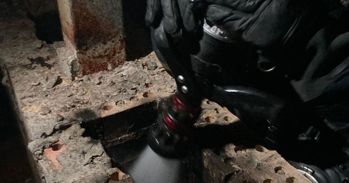 Пожежа в психоневрологічному диспансері_3 / © Управління ДСНС Києва