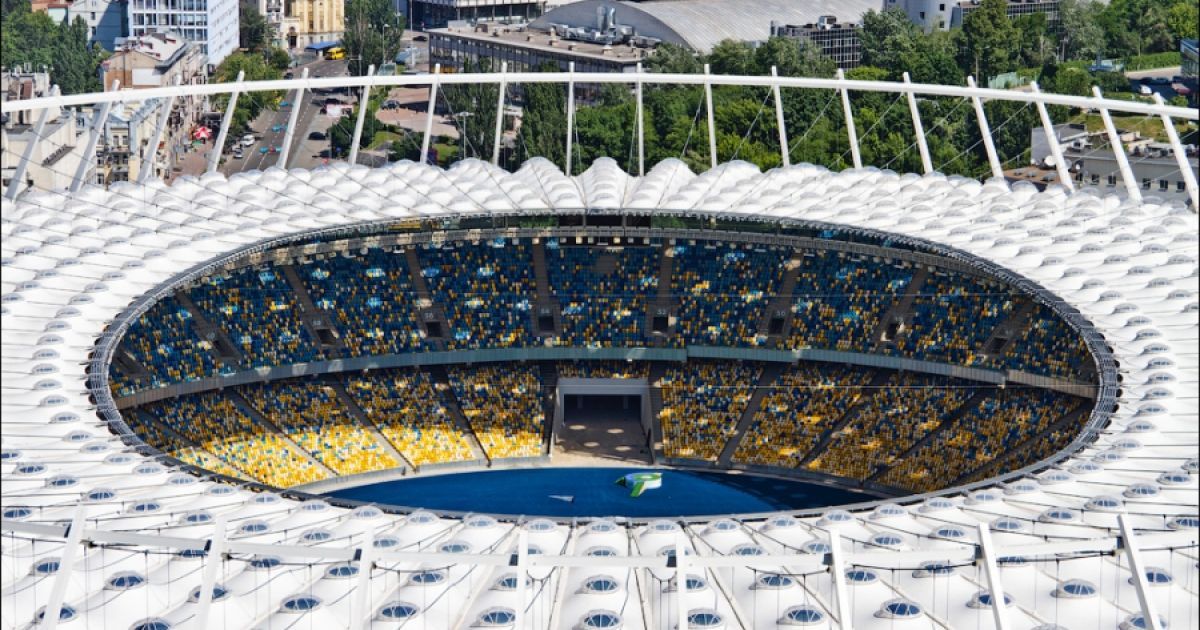 Территория возле "Олимпийского" станет "здоровой" зоной.