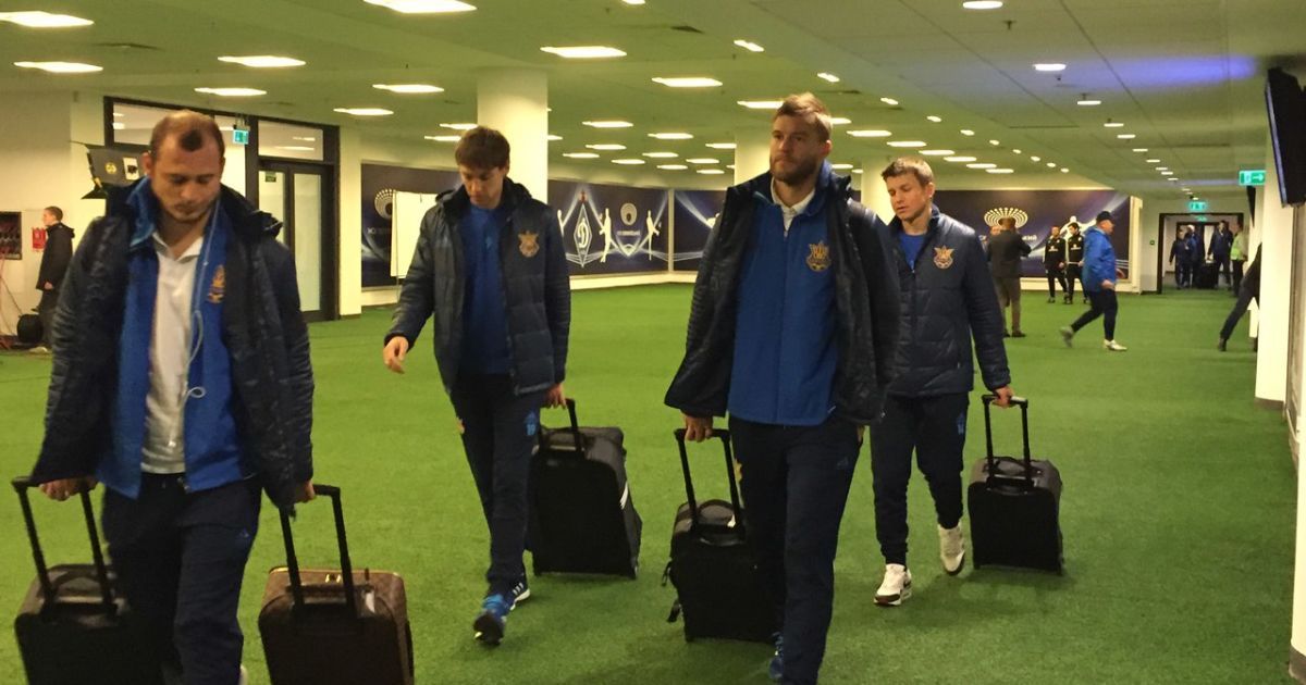 Игроки сборной Украины