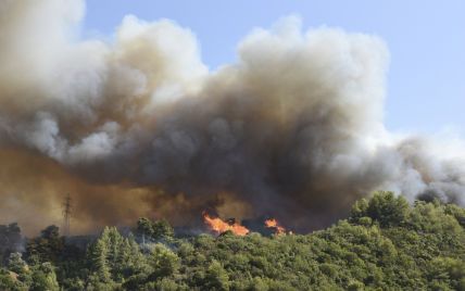 "Це апокаліпсис": у Греції жертвами лісових пожеж стали двоє людей, зокрема вогнеборець