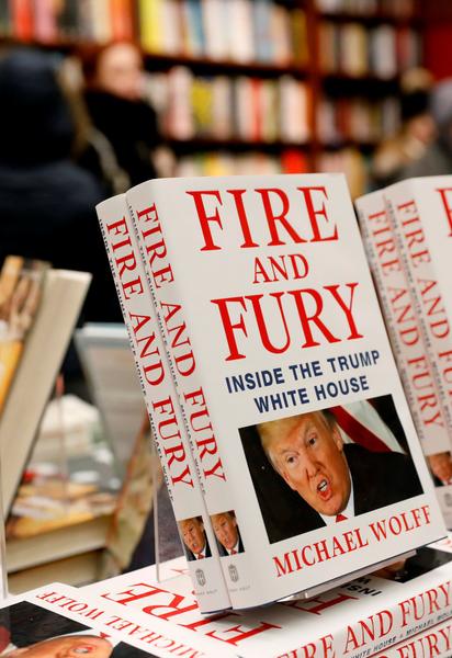 Издательство #книголав выпустит сенсационную книгу о президенте США - "Огонь и ярость: внутри Белого дома Трампа"