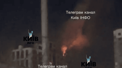 Дрон влучив в будинок