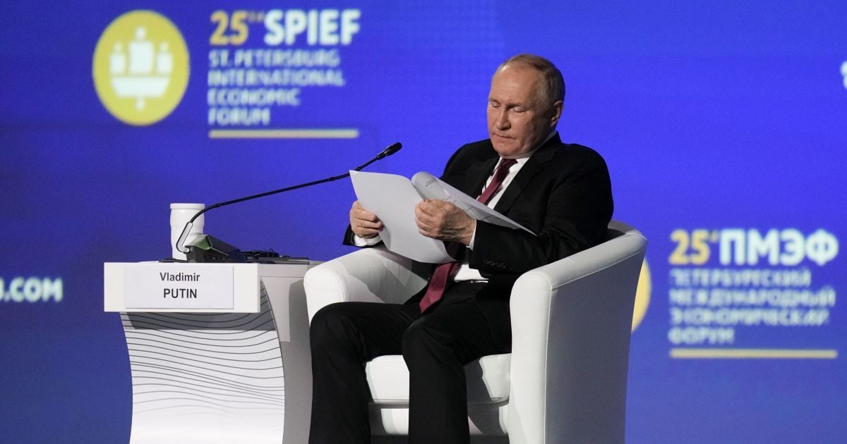 "Це їхня справа": Путін заявив, що Росія не проти вступу України до ЄС