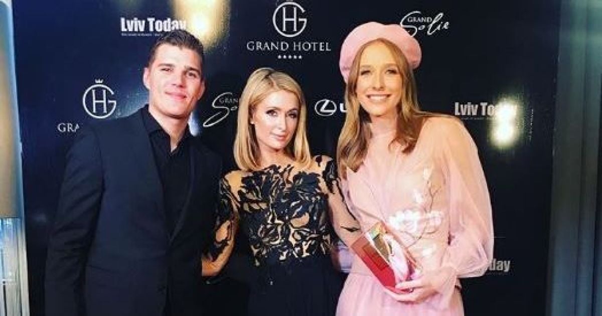 Осадча, Горбунов та Kishe потусили з Періс Хілтон у Львові
