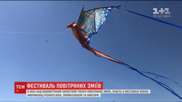 Весняний фестиваль: у небі над Вашингтоном запустили тисячі повітряних зміїв