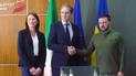 Президент України Володимир Зеленський зустрівся з прем'єр-міністром Ірландії Саймоном Гаррісом