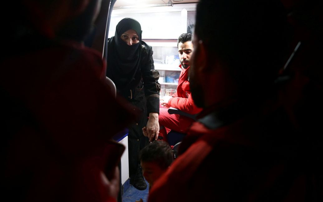 Медицинская эвакуация в Восточной Гуте в Сирии / © Reuters