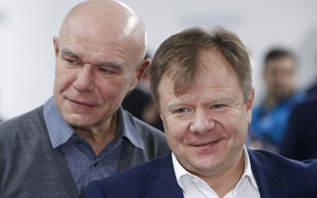 Саксофонист Игорь Бутман и певец Сергей Мазаев. / © Reuters