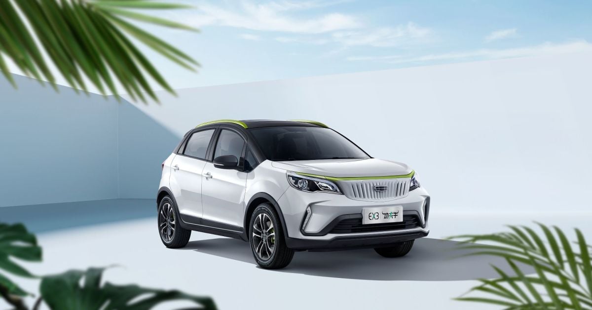 Geely начала продажи электрического кроссовера за 9 200 долларов