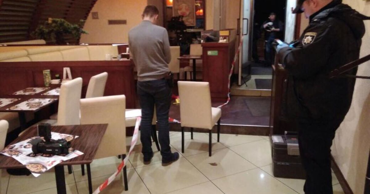 Столична поліція розшукує трьох кавказців, які влаштували стрілянину у ресторані