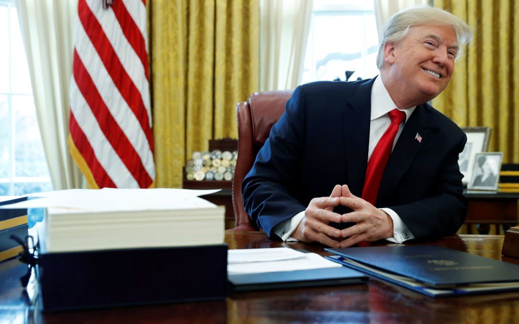 Трамп подписал налоговую реформу / © Reuters