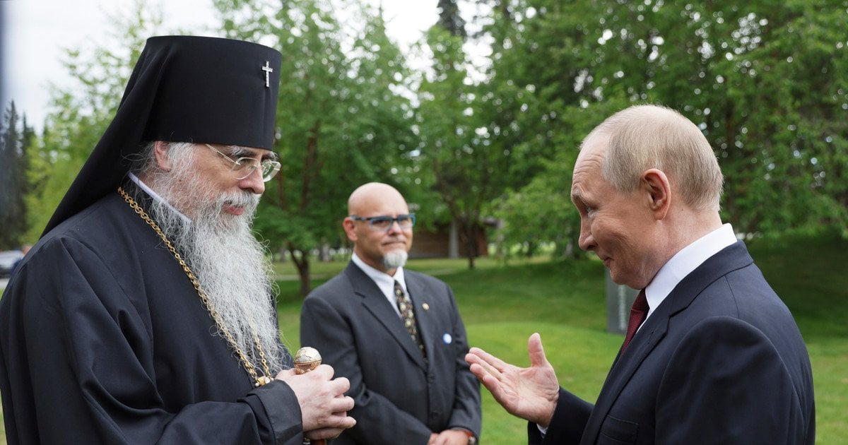 Архиепископ Алексий и Путин и Путин