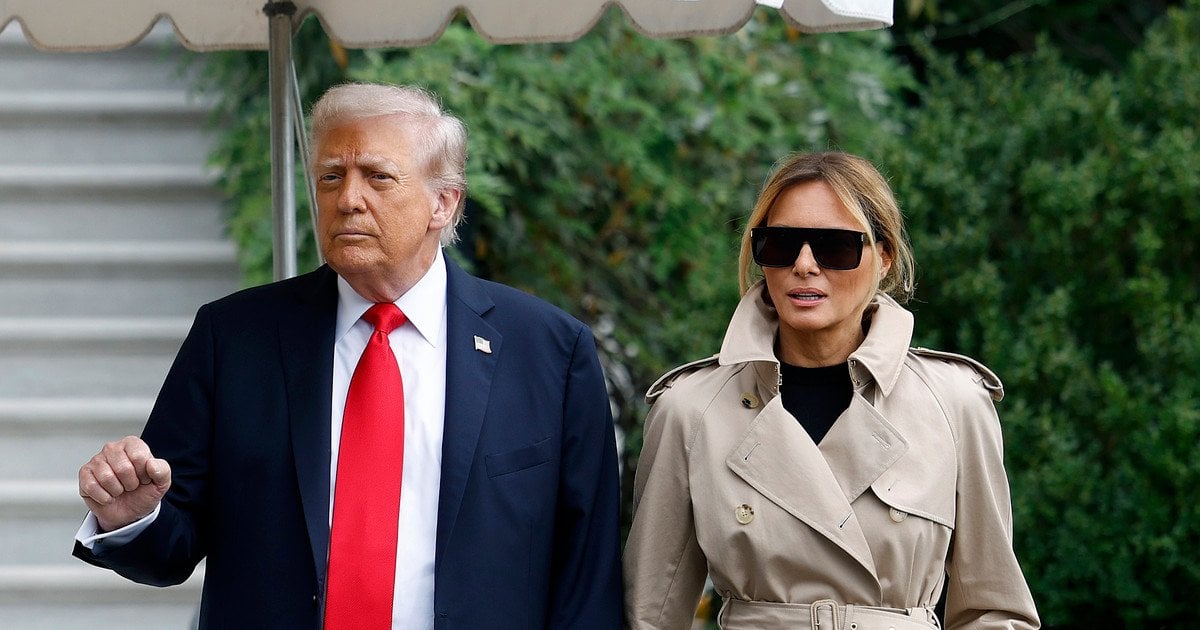 Дональд и Мелания Трамп