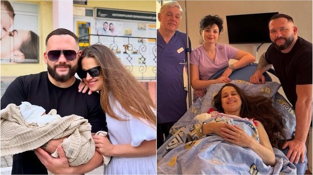 Slavia з чоловіком і сином / © instagram.com/slavia_official