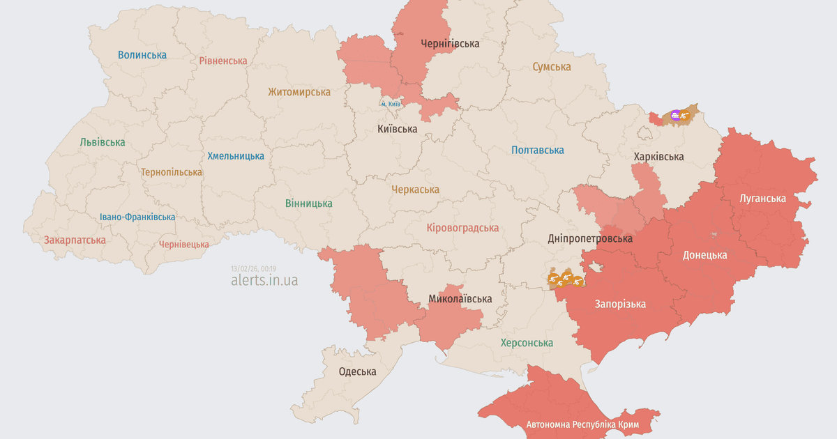 Мапа тривог