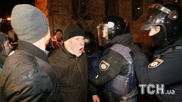 Силовики пі СІЗО, де утримуюють Саакашвілі  / © Reuters