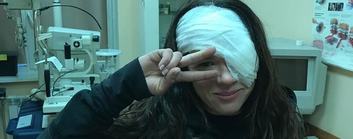 Руслана вперше розповіла, чому їй знадобилася операція на оці