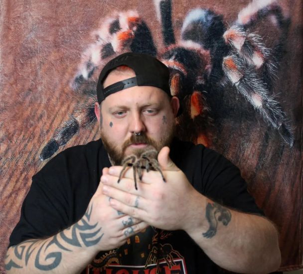 Чоловік зібрав колекцію понад 700 тарантулів / © SWNS