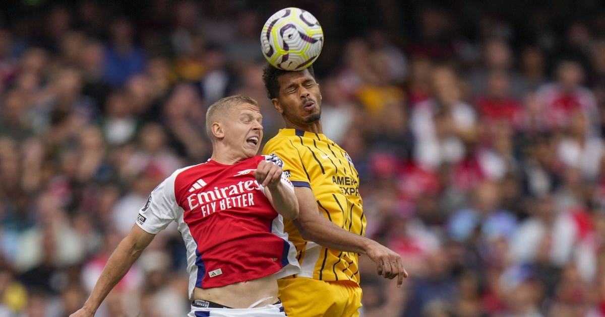 Олександр Зінченко в матчі проти "Брайтона"