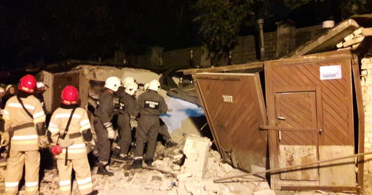 В ГСЧС сообщили подробности ночного взрыва на столичном Печерске