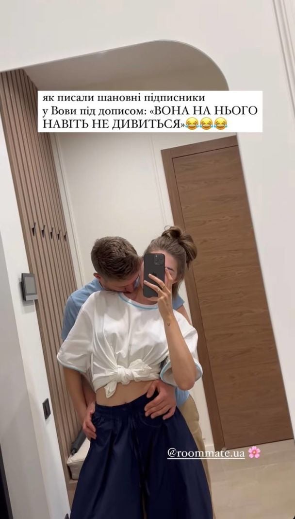 Володимир Остапчук з дружиною / © instagram.com/poka.tya