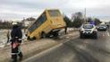 Смертельна ДТП на Львівщині: легковик лоб у лоб протаранив рейсовий автобус, відкинувши його у кювет